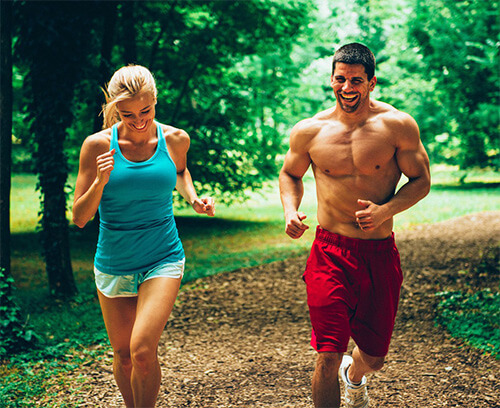 running healthy lifestyle